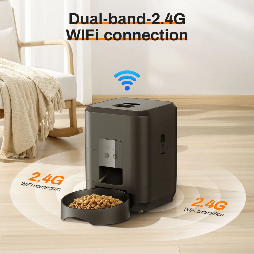 Automatic Cat & Dog Feeder — Timed Portion Control