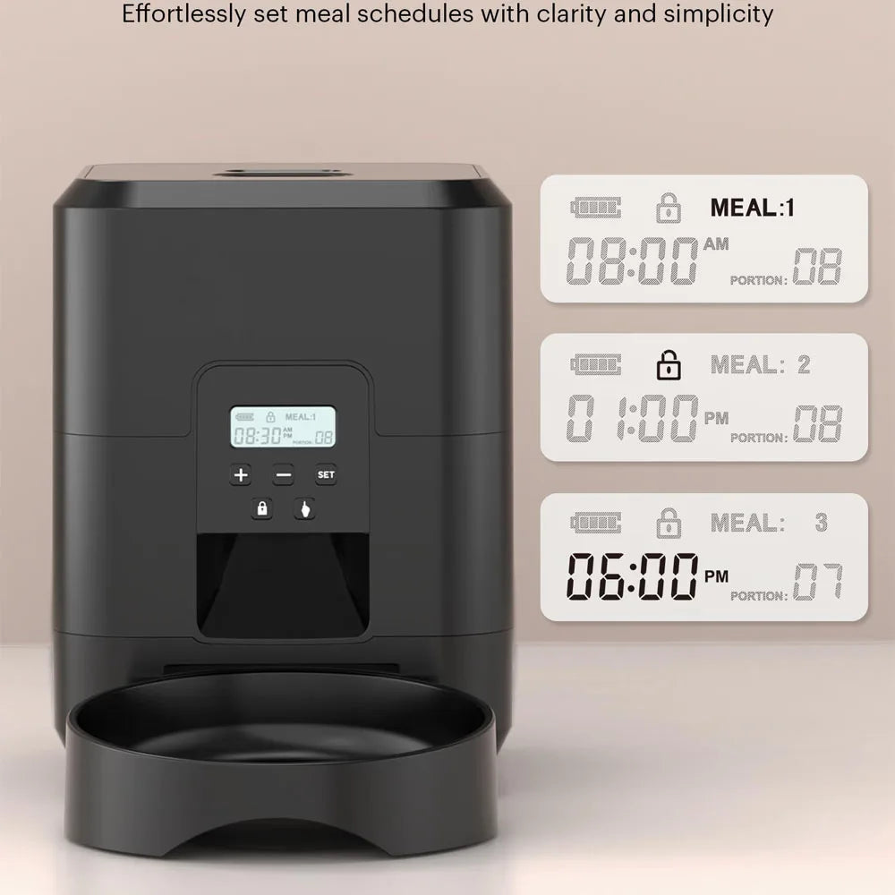 Automatic Cat & Dog Feeder — Timed Portion Control