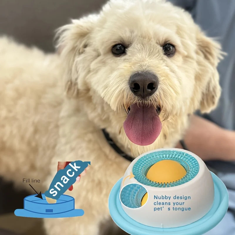 Lick Mat for Dogs & Cats — Slow Feeder Snack Plate