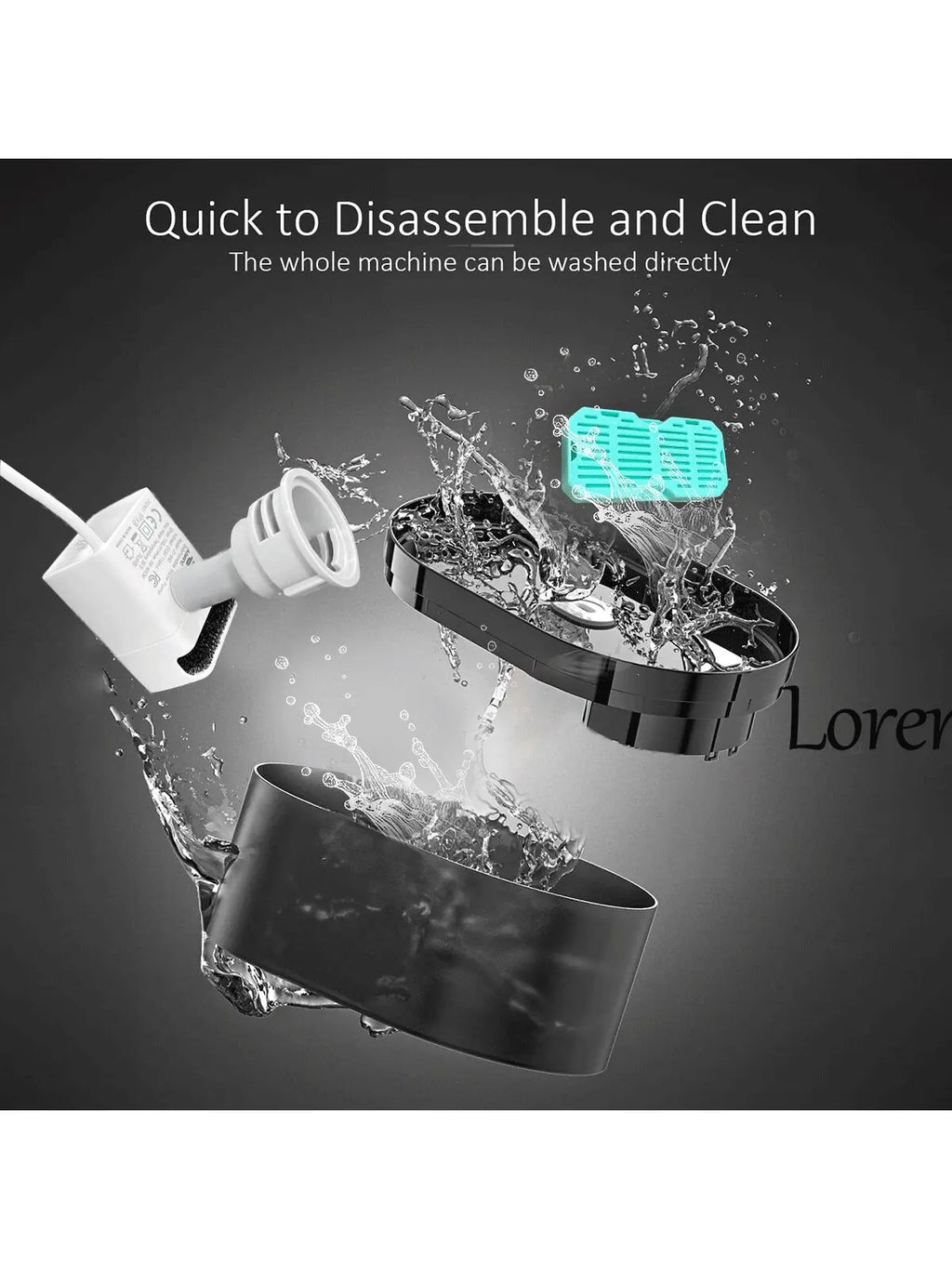 Automatic Cat Water Fountain — 2.2L, Silent Pump