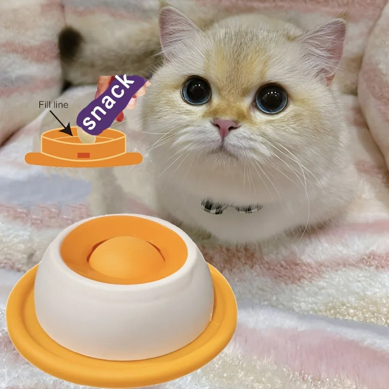 Lick Mat for Dogs & Cats — Slow Feeder Snack Plate
