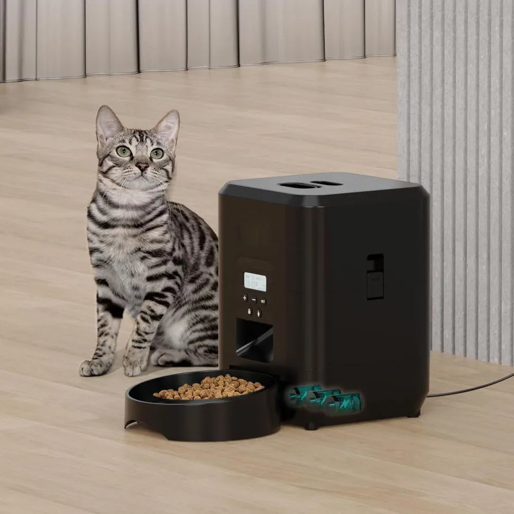 Automatic Cat & Dog Feeder — Timed Portion Control