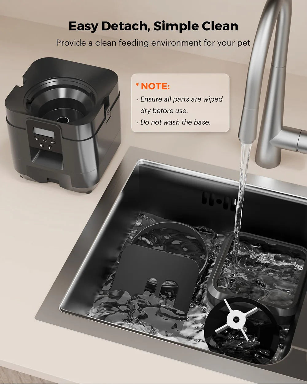 Automatic Cat & Dog Feeder — Timed Portion Control