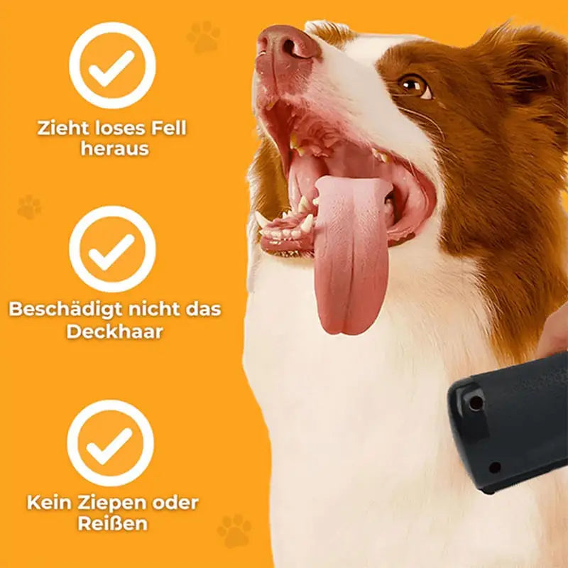 Professional Deshedding Brush for Dogs & Cats