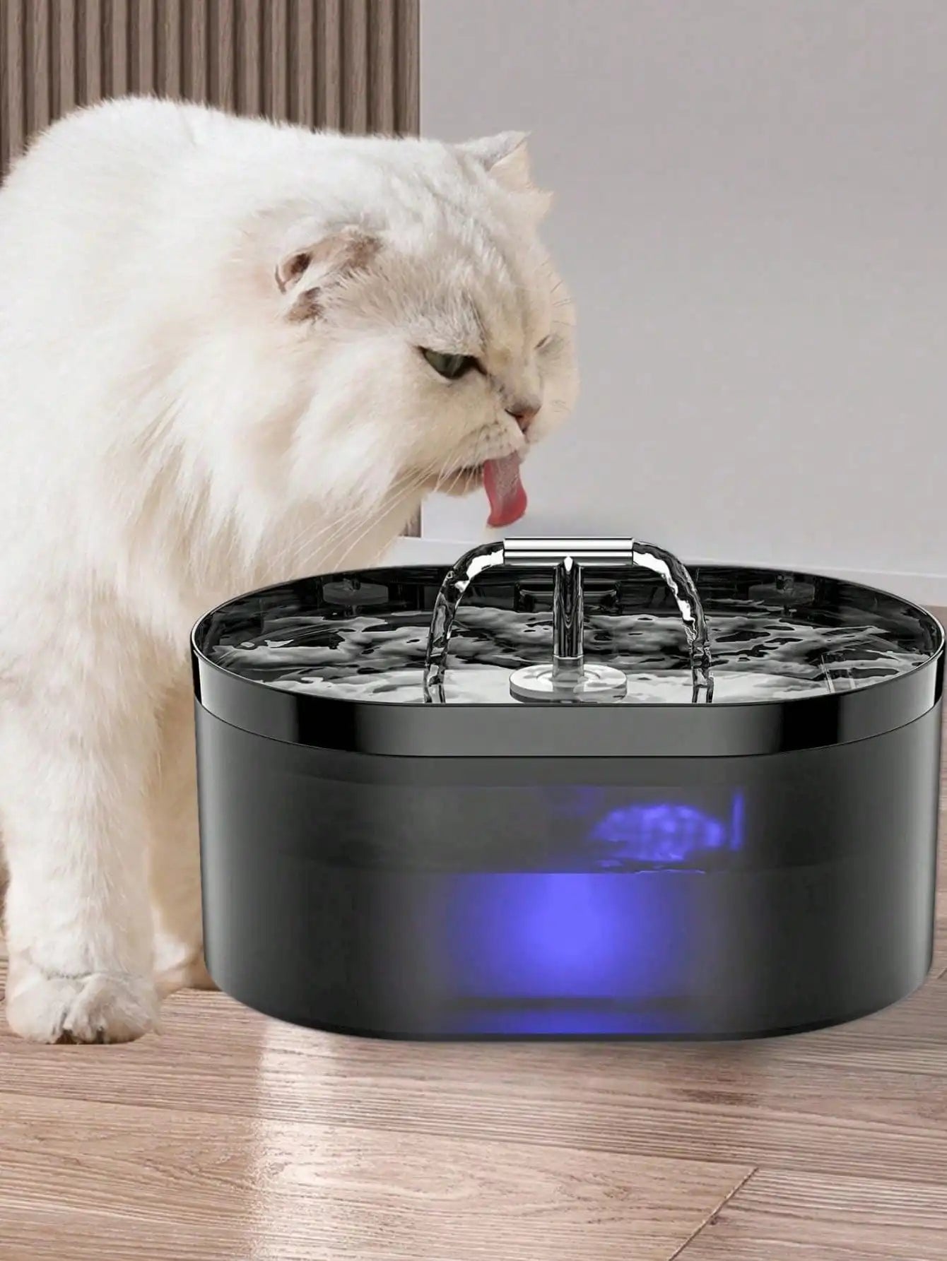 Automatic Cat Water Fountain — 2.2L, Silent Pump