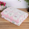 Cozy Flannel Pet Blanket for Dogs & Cats