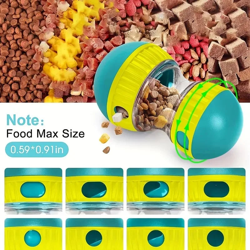 Interactive Treat-Dispensing Slow Feeder Toy