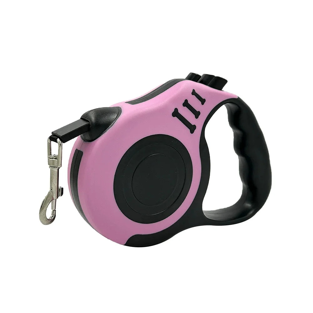 Retractable Dog Leash — Braided Nylon, 16ft