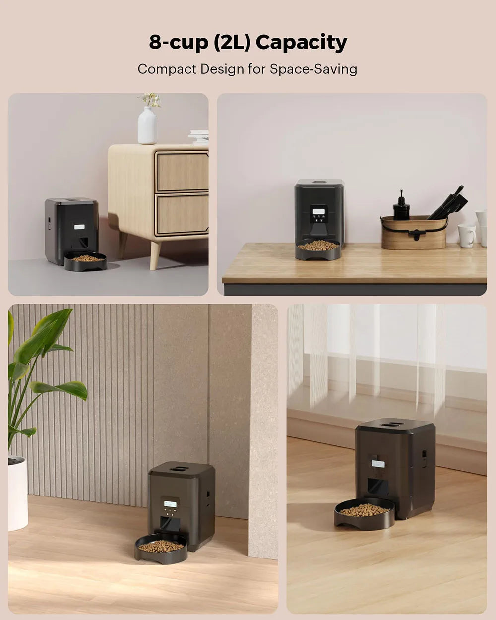 Automatic Cat & Dog Feeder — Timed Portion Control