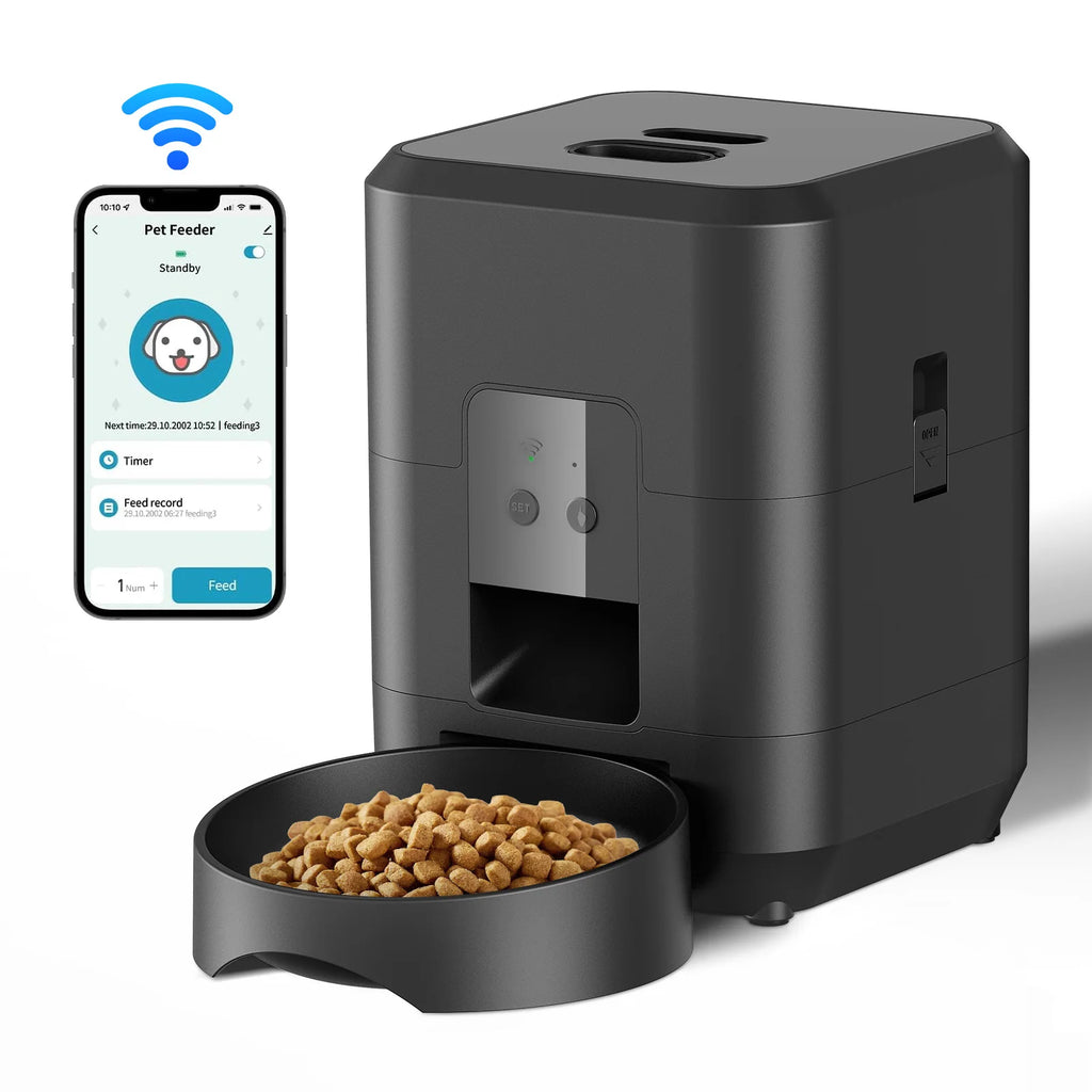 Automatic Cat & Dog Feeder — Timed Portion Control